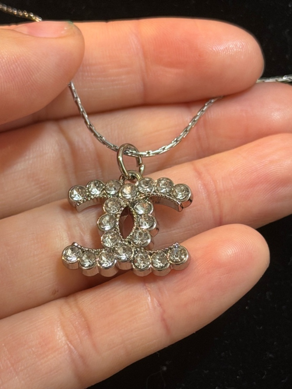 CC Pendant Necklace - Picture 5 of 7